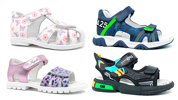 Новая Коллекция Детской Обуви лето 2022